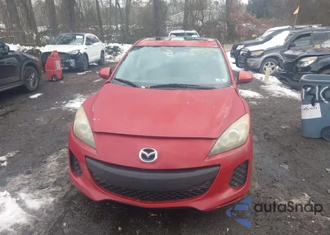 2013 Mazda Mazda3 I Grand Touring из США, поврежденный, VIN JM1BL1M78D1756947